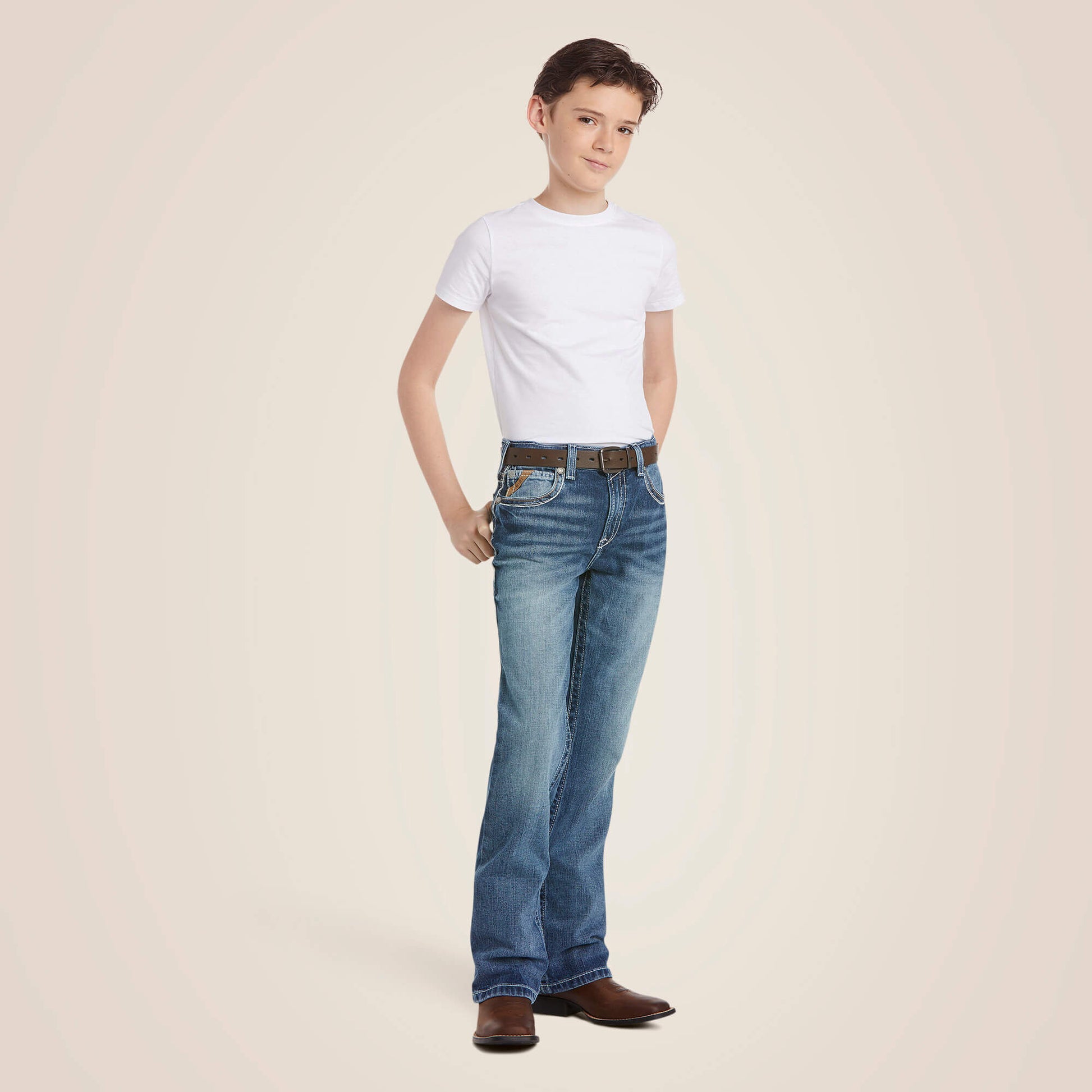 Ariat Website Store - B4 Relaxed Coltrane Boot Cut Jean