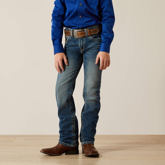 Ariat Online - B5 Slim Charger Stackable Straight Leg Jean