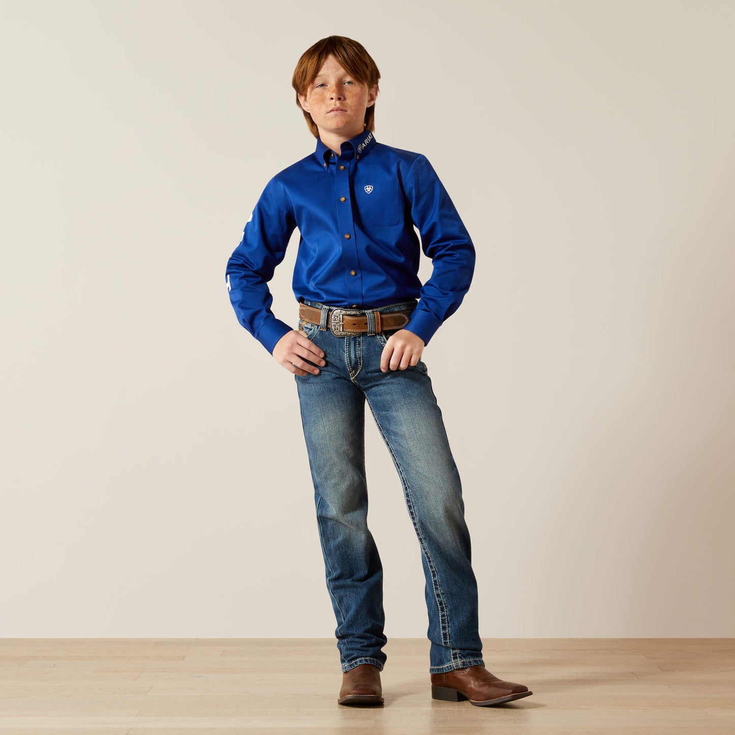 Ariat Online - B5 Slim Charger Stackable Straight Leg Jean