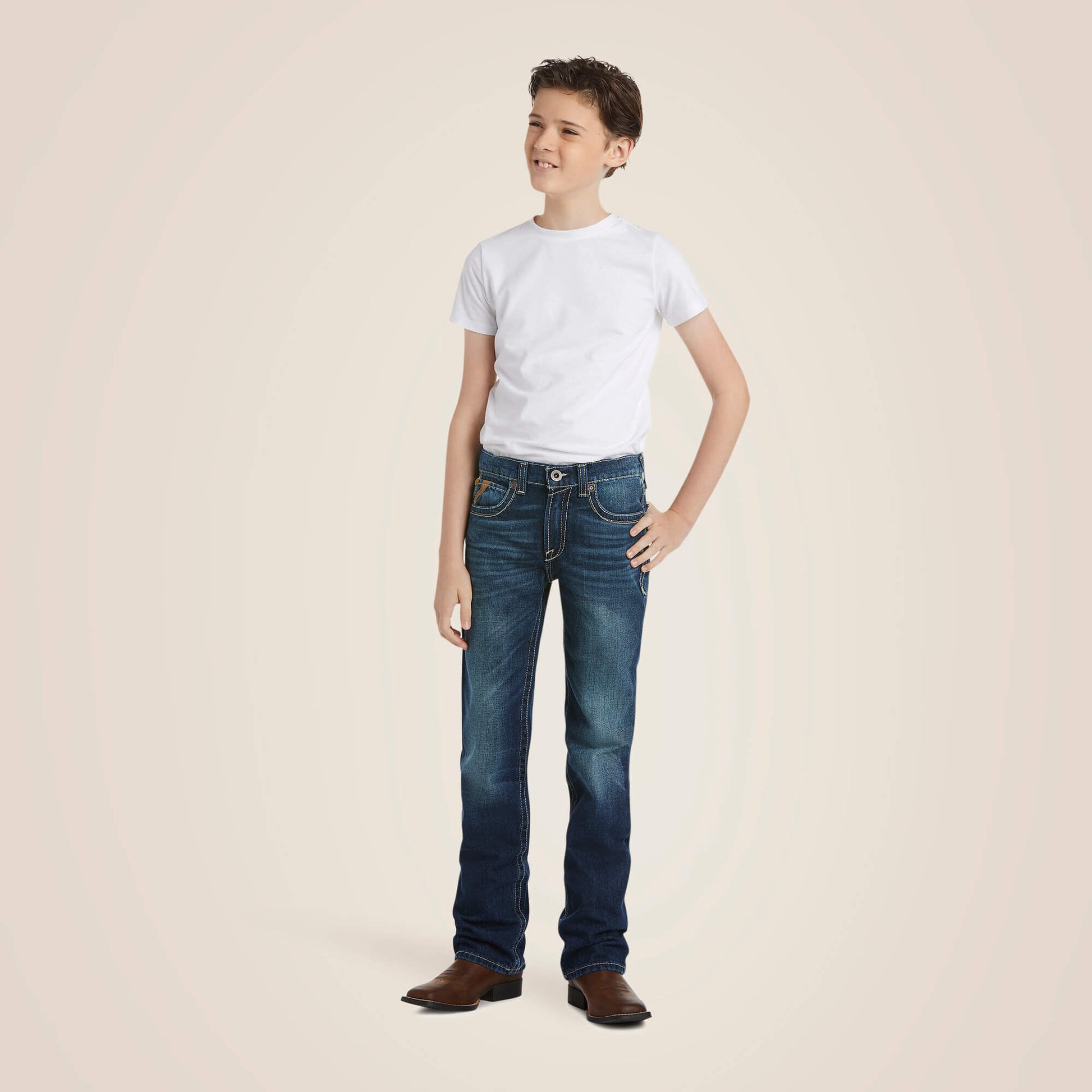 Ariat Sale - B5 Slim Boundary Stackable Straight Leg Jean