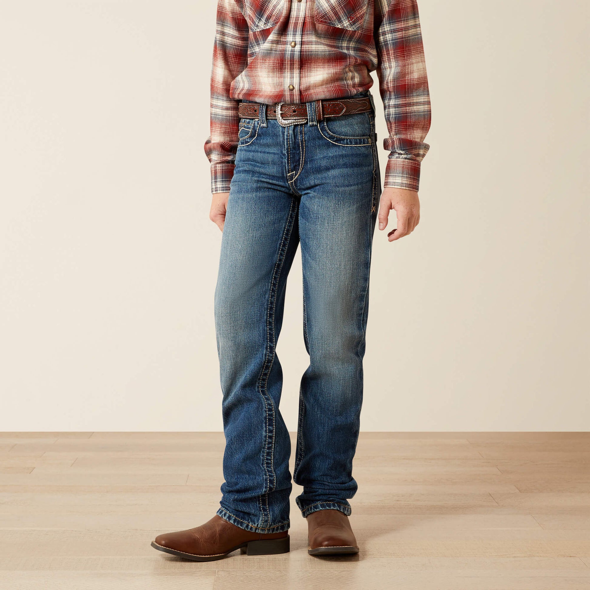 Ariat Website Store - B5 Slim Lucas Straight Leg Jean