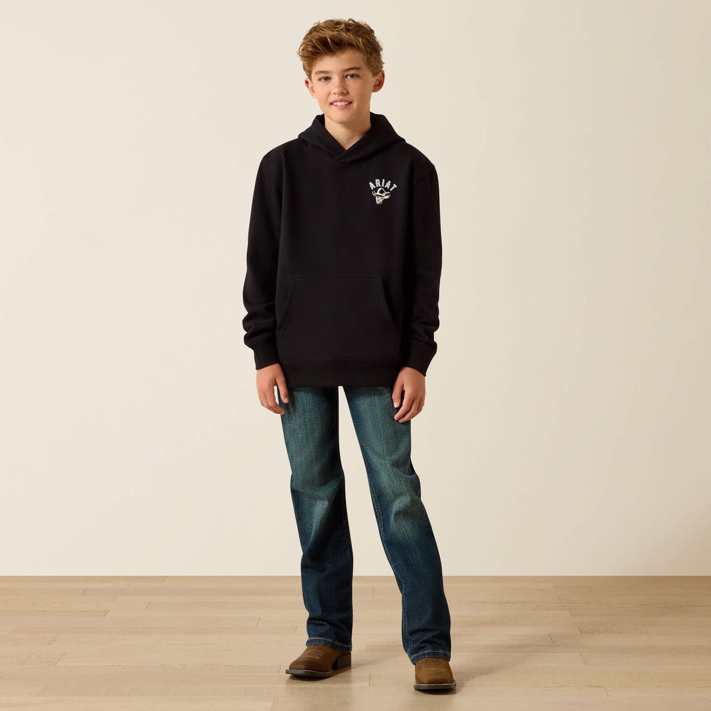 Ariat Outlet - Ariat Stitched Skull Hoodie