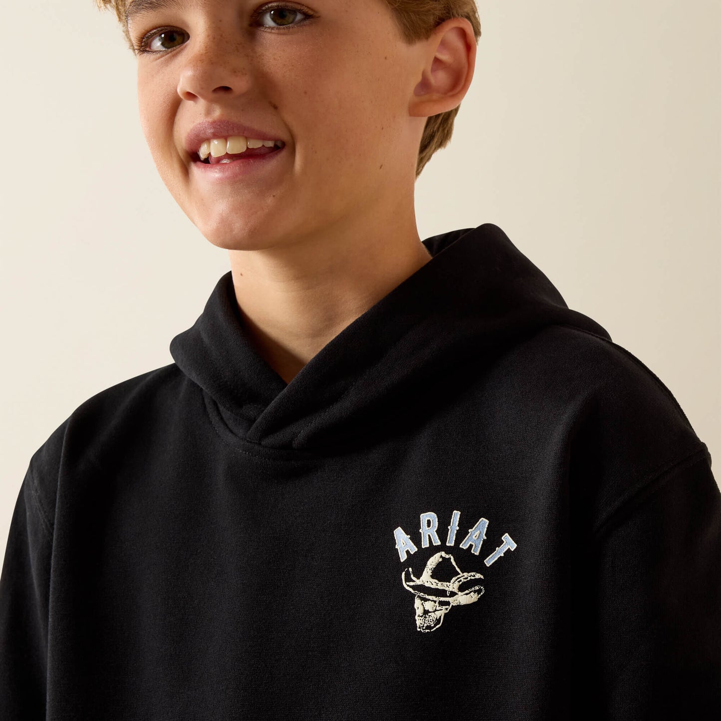 Ariat Outlet - Ariat Stitched Skull Hoodie