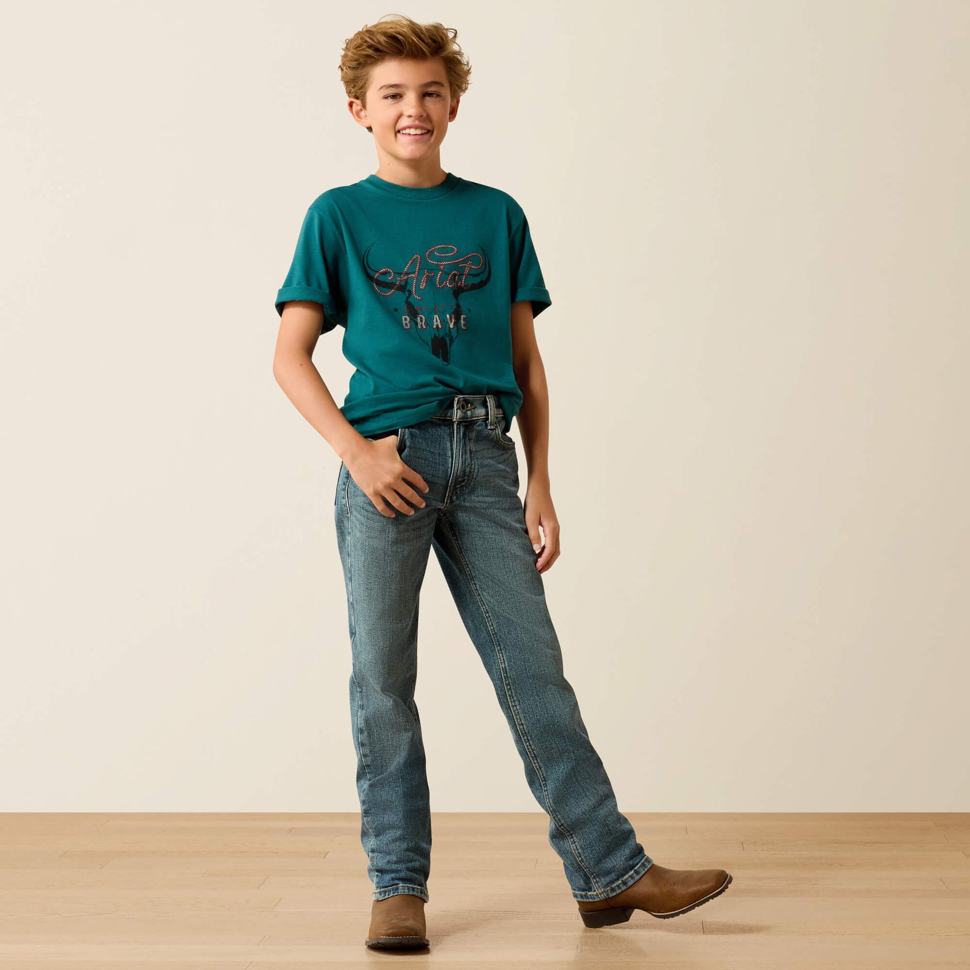 Ariat Online - Ariat Cattle Skull Freedom T-Shirt