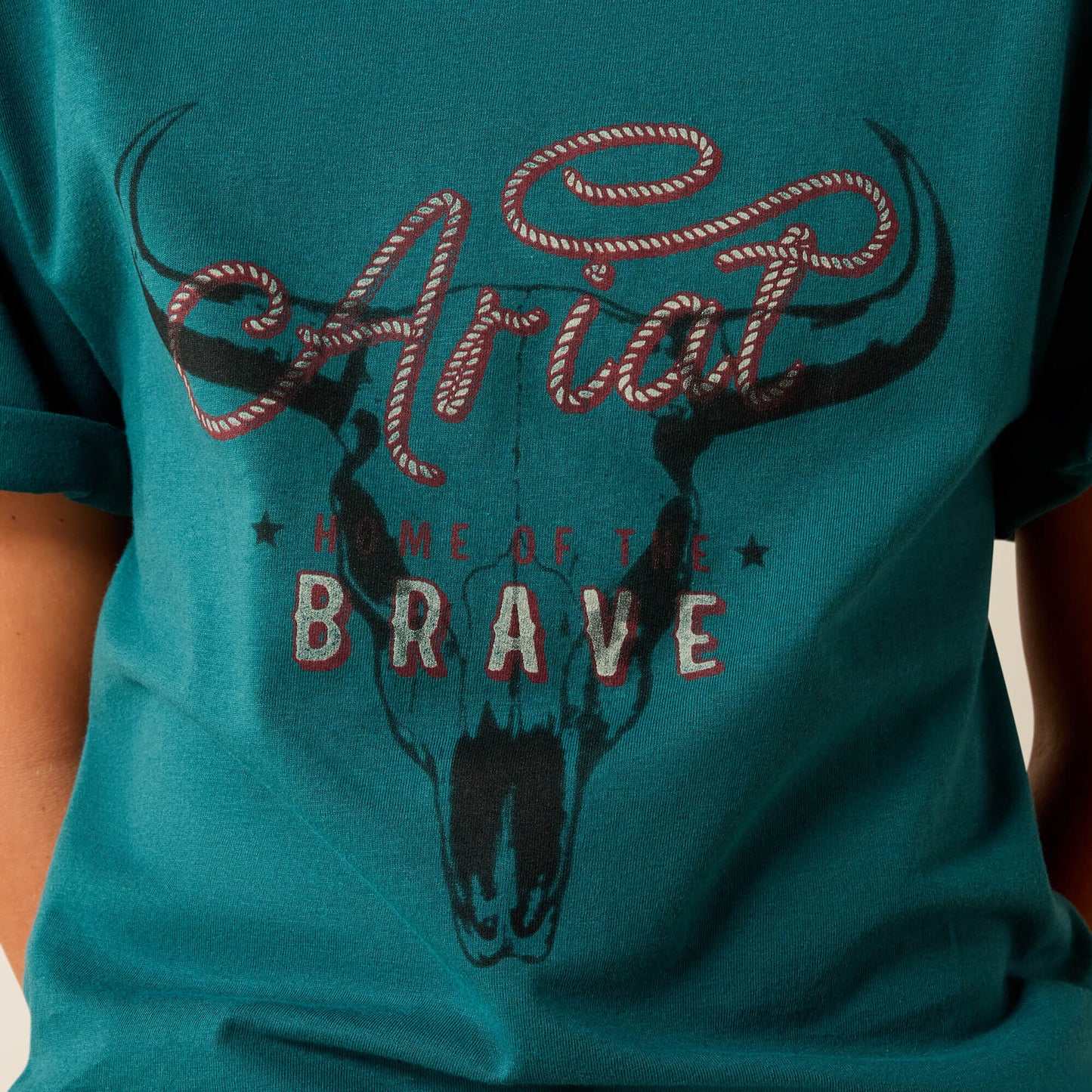 Ariat Online - Ariat Cattle Skull Freedom T-Shirt