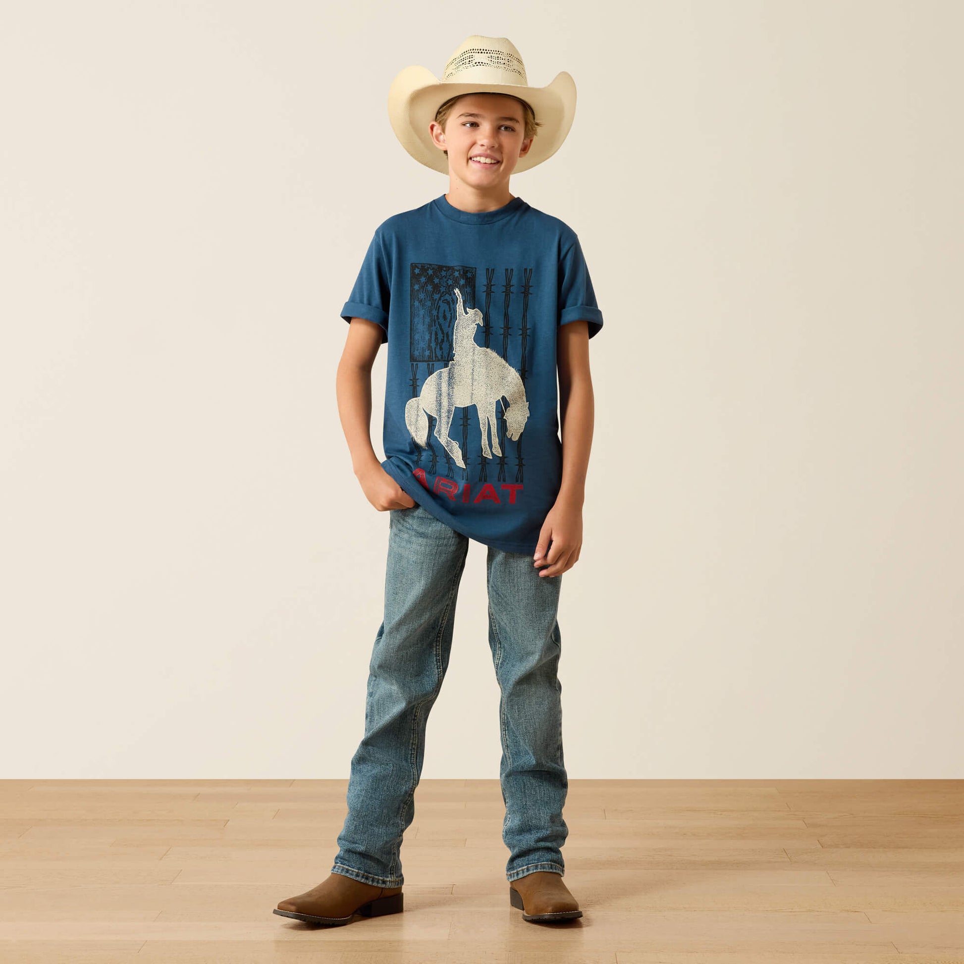 Ariat Online - Ariat Flag Bronco T-Shirt