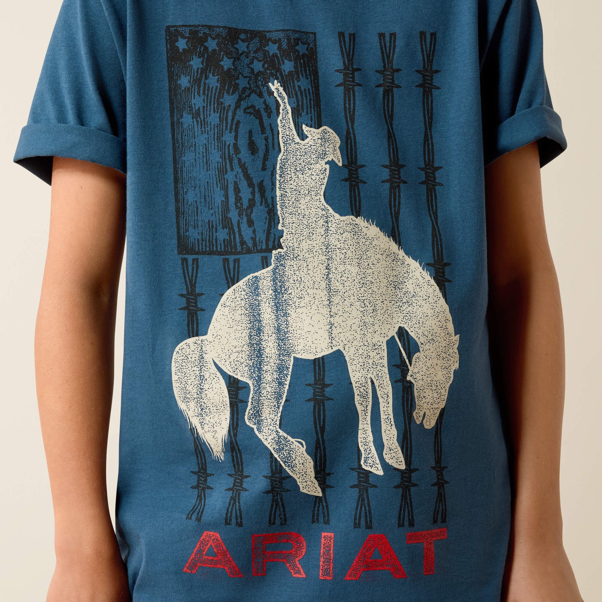 Ariat Online - Ariat Flag Bronco T-Shirt