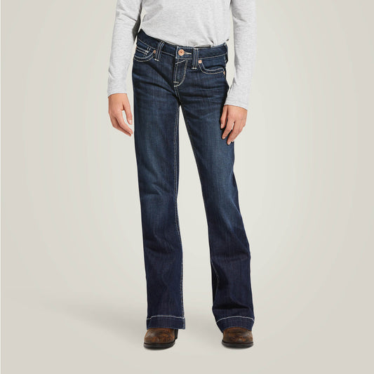 Ariat Outlet - Trouser Mid Rise Stretch Ella Wide Leg Jean