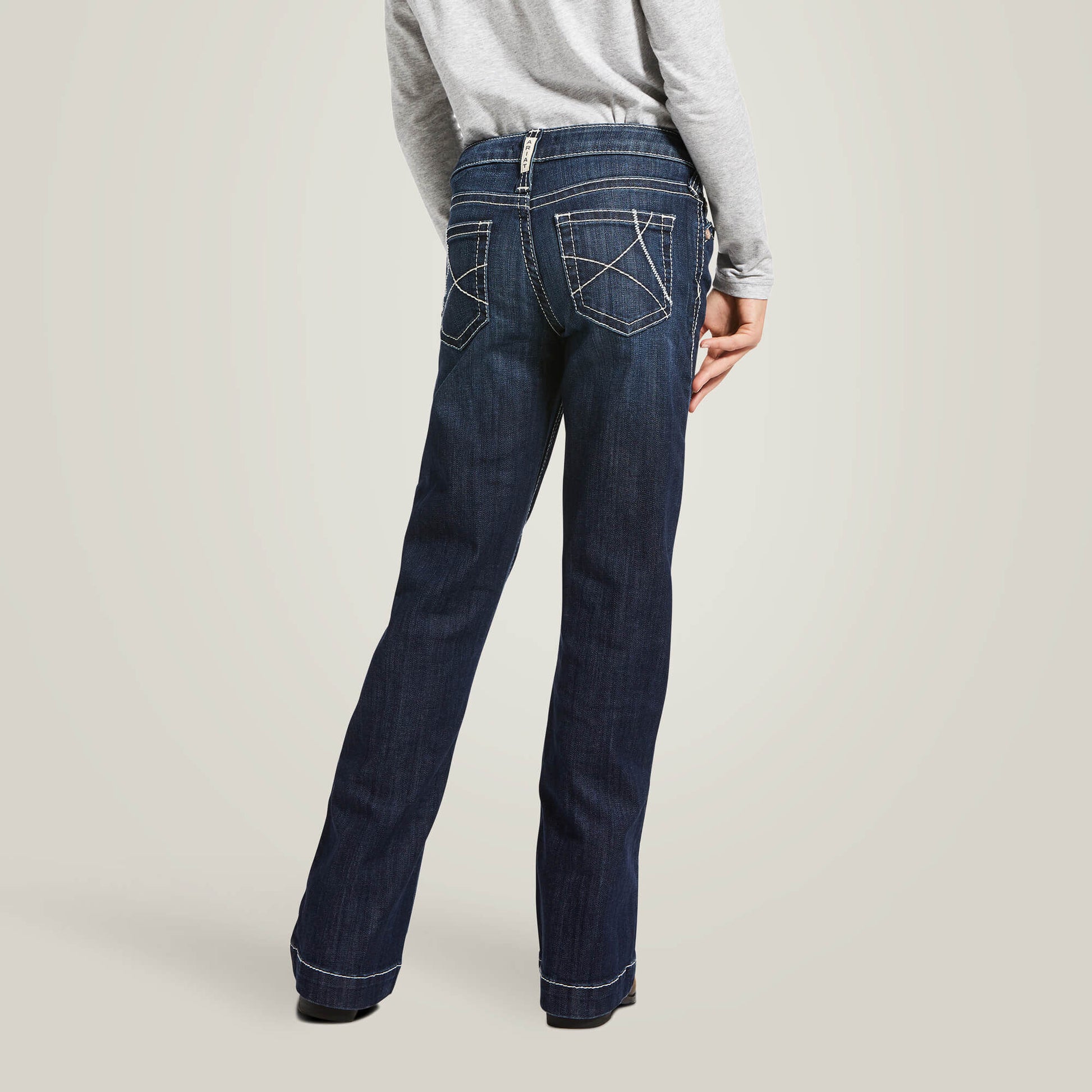Ariat Outlet - Trouser Mid Rise Stretch Ella Wide Leg Jean