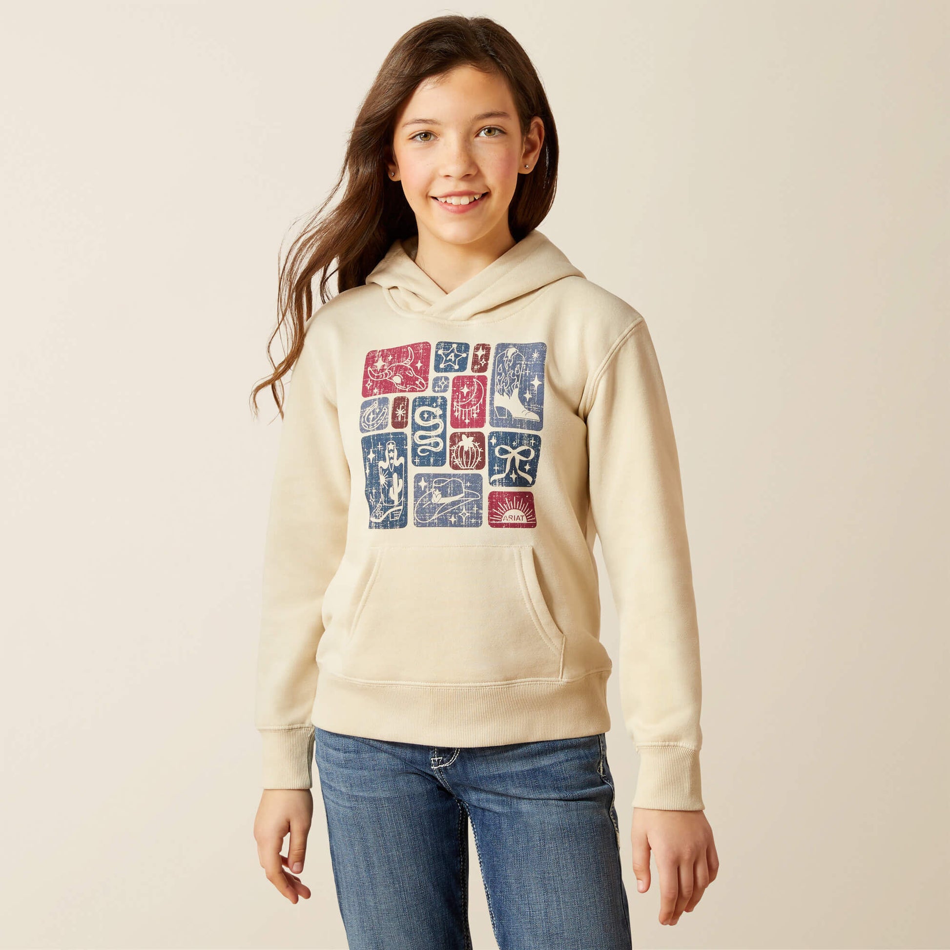 Ariat Online Shop - Western Blocks Hoodie