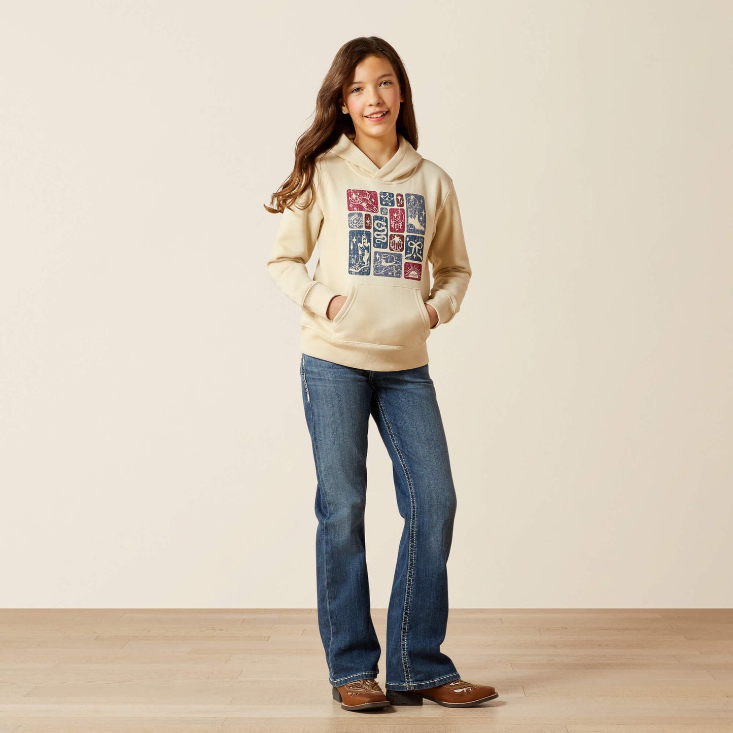 Ariat Online Shop - Western Blocks Hoodie