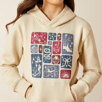 Ariat Online Shop - Western Blocks Hoodie