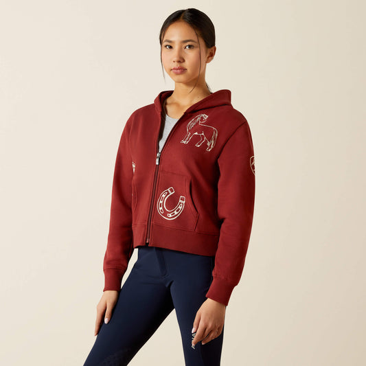 Ariat Sale - Spiffy Full Zip Sweatshirt
