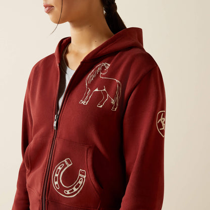 Ariat Sale - Spiffy Full Zip Sweatshirt