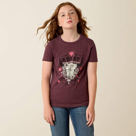 Ariat US - Ariat Skulls Florals T-Shirt