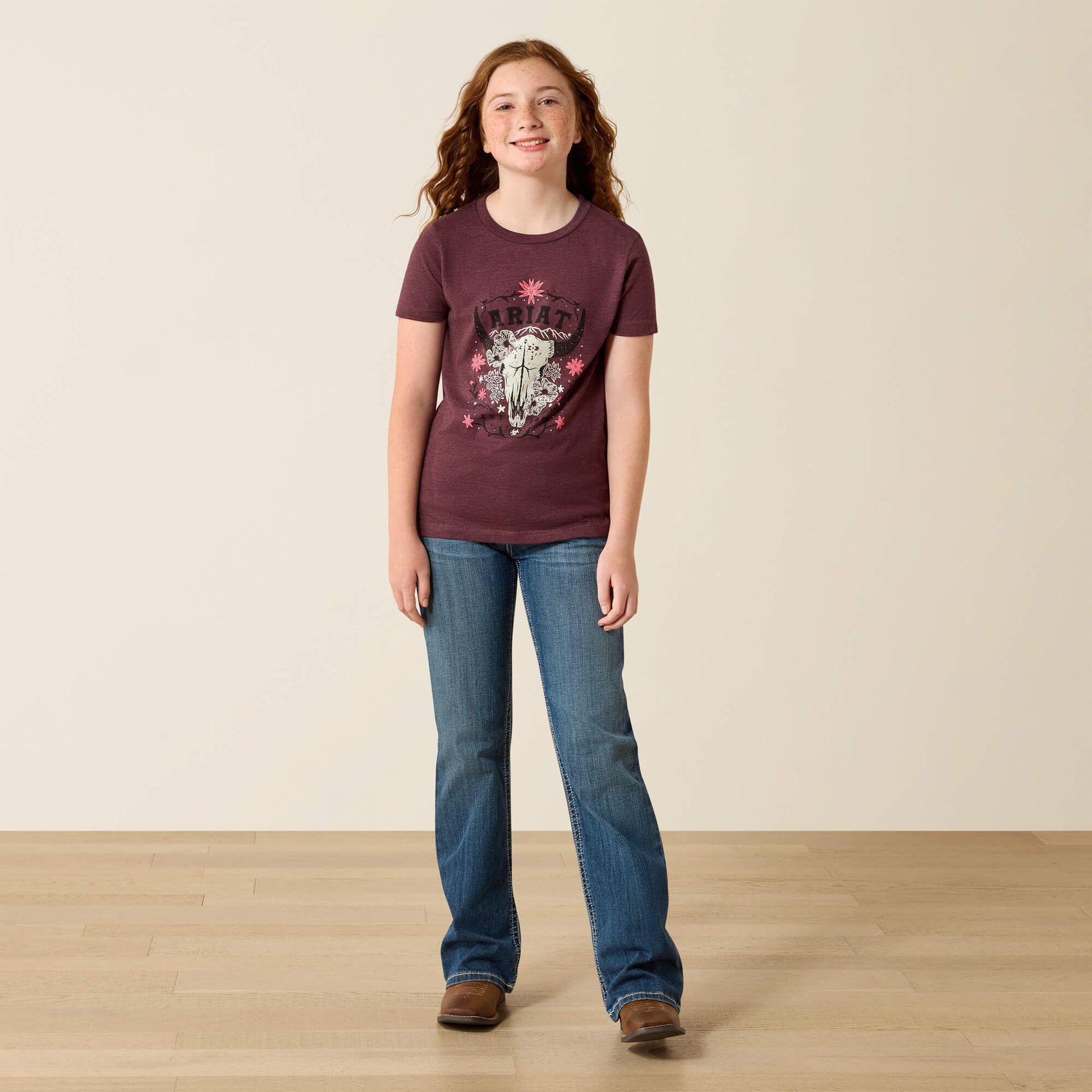 Ariat US - Ariat Skulls Florals T-Shirt