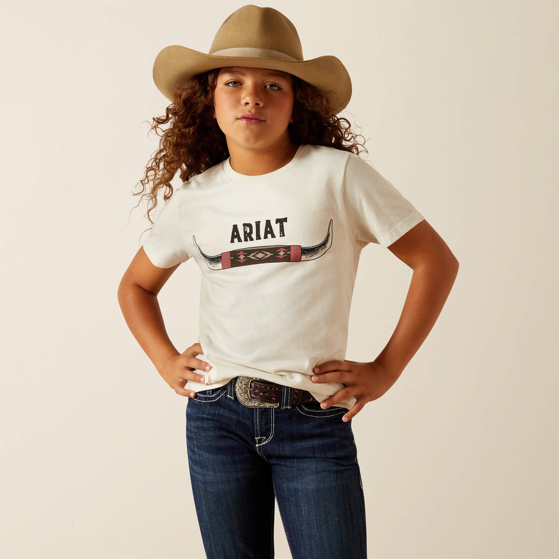 Ariat Website Store - Ariat Bull Horns T-Shirt