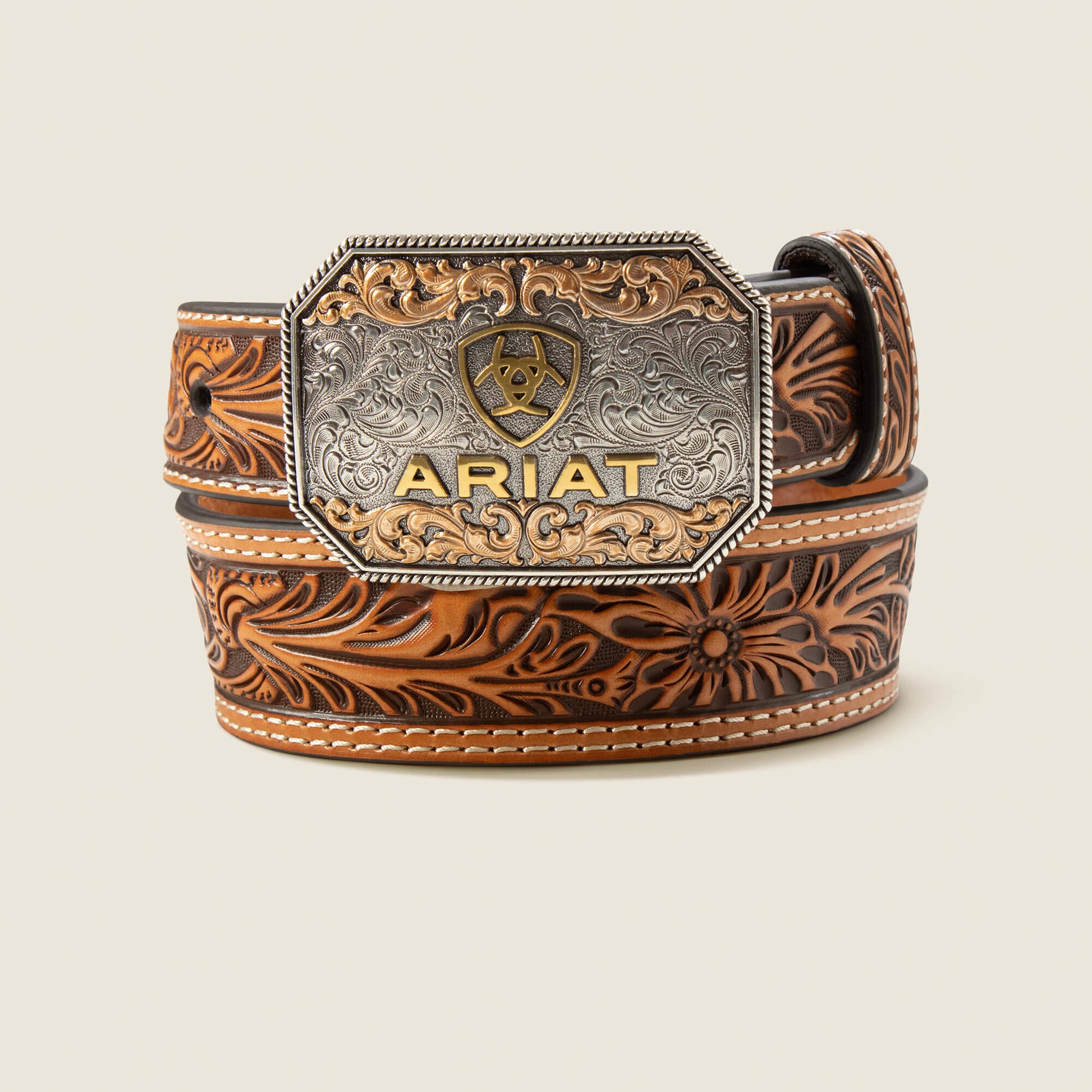 Ariat Sale - Floral Tooled Belt