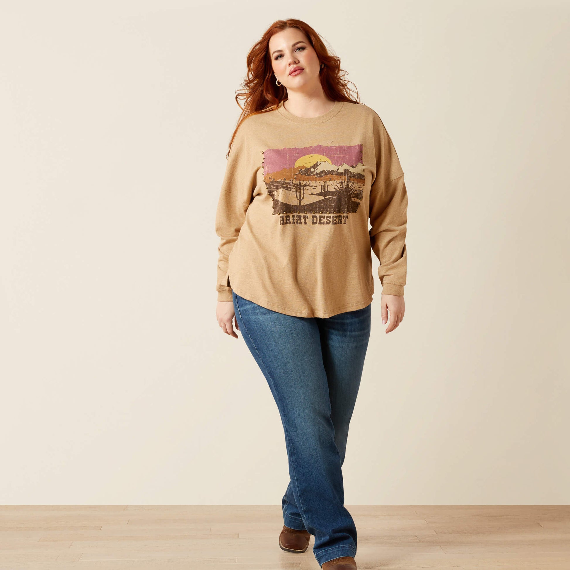 Ariat Outlet - Canvas Oversized T-Shirt