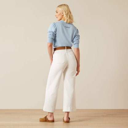 Ariat US - Ultra High Rise Countryside Wide Leg Crop Jeans