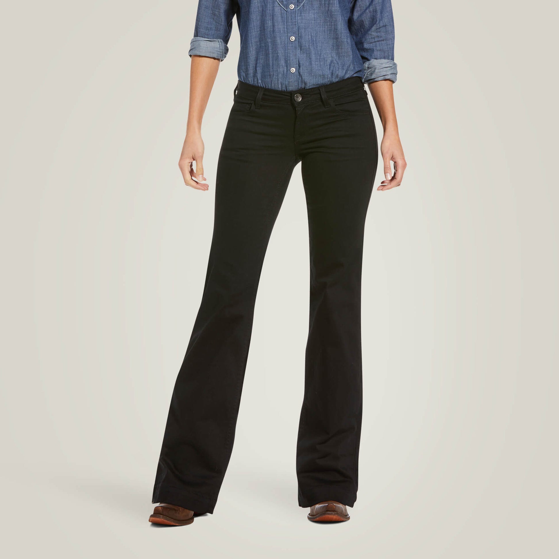 Ariat On Sale - Trouser Mid Rise Forever Wide Leg Pant