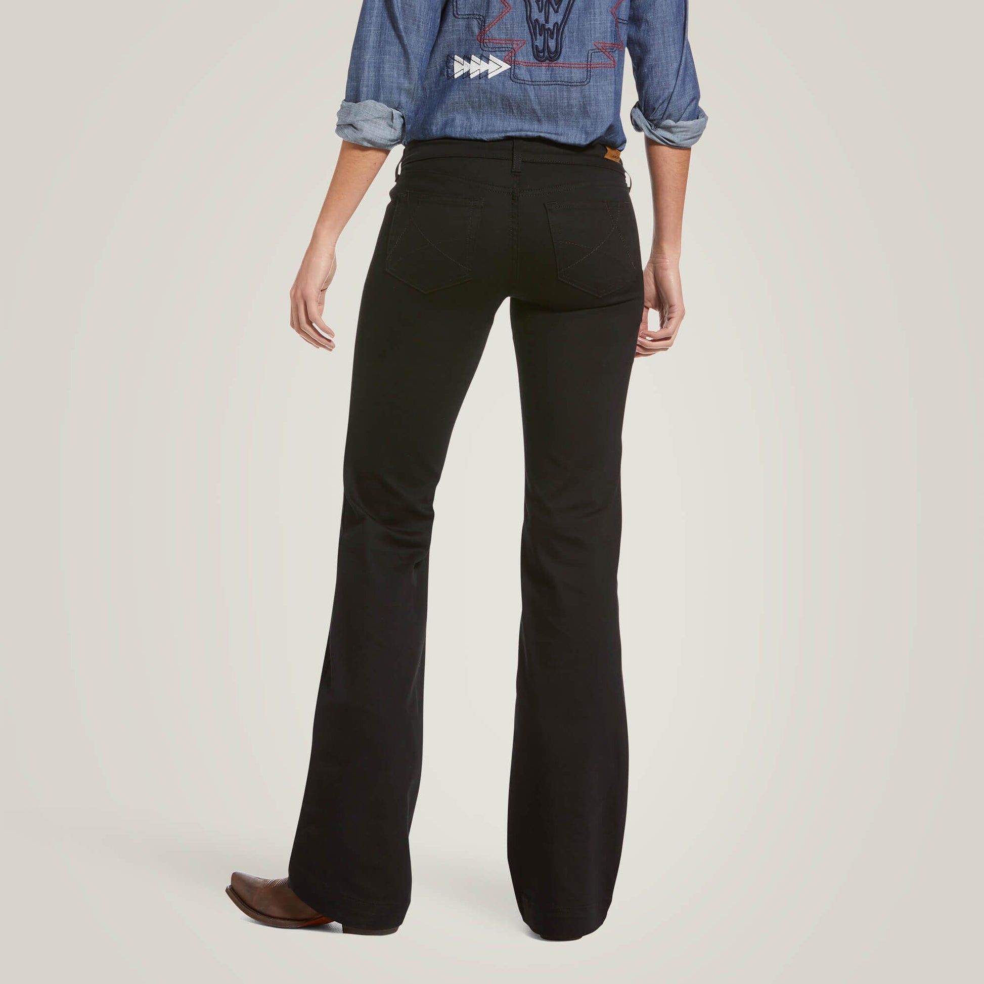 Ariat On Sale - Trouser Mid Rise Forever Wide Leg Pant