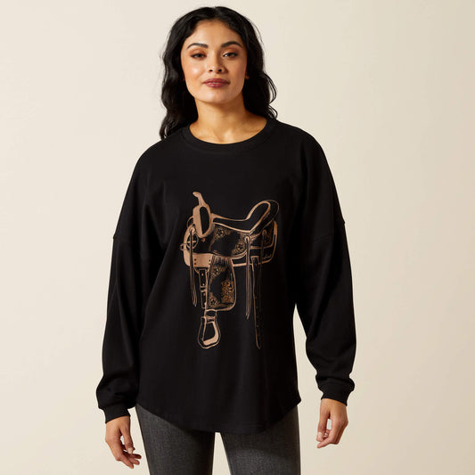 Ariat Sale - Canvas Oversized T-Shirt