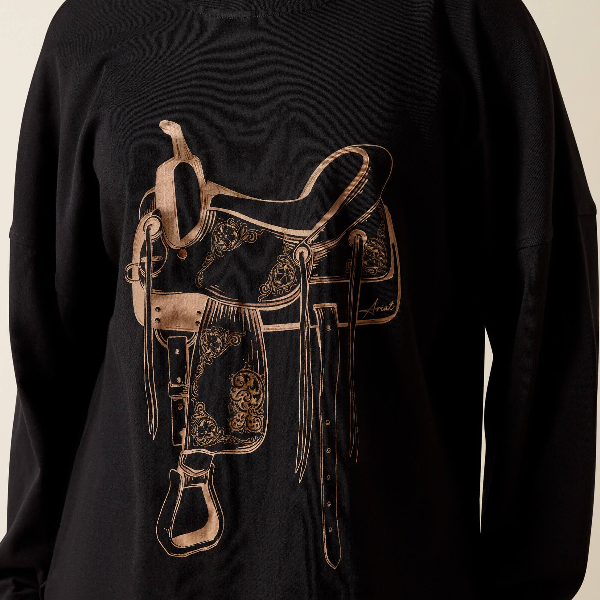 Ariat Sale - Canvas Oversized T-Shirt
