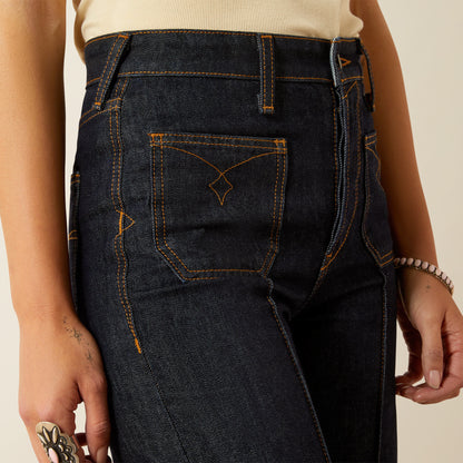 Ariat US - Ultra High Rise Tomboy Western Utility Wide Leg Jean