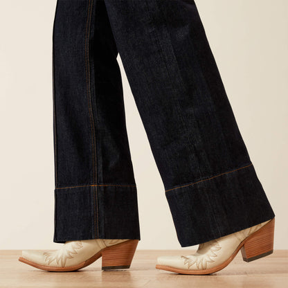 Ariat US - Ultra High Rise Tomboy Western Utility Wide Leg Jean