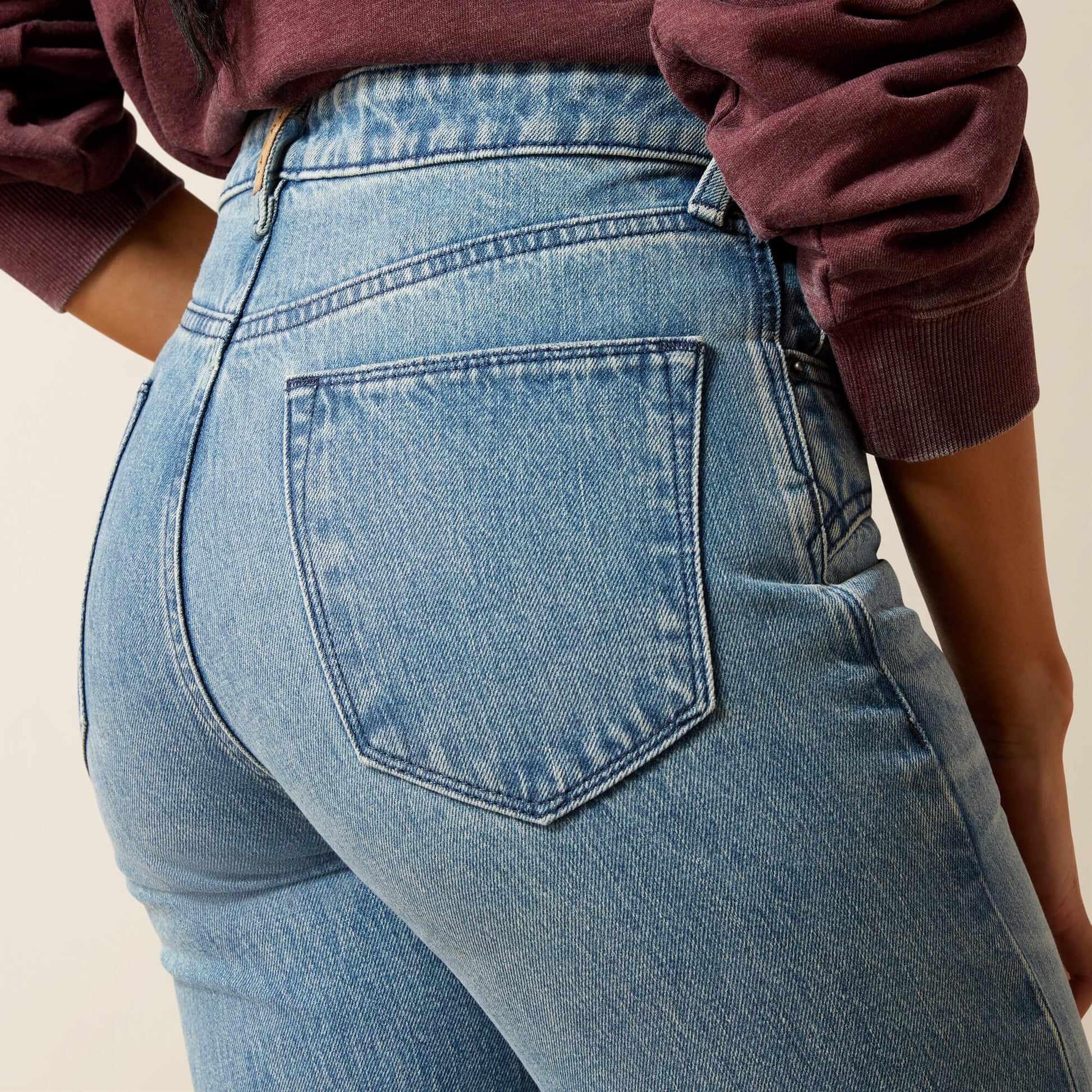 Ariat For Sale - Ultra High Rise Cheyenne Yoke Tomboy Straight Leg Jean