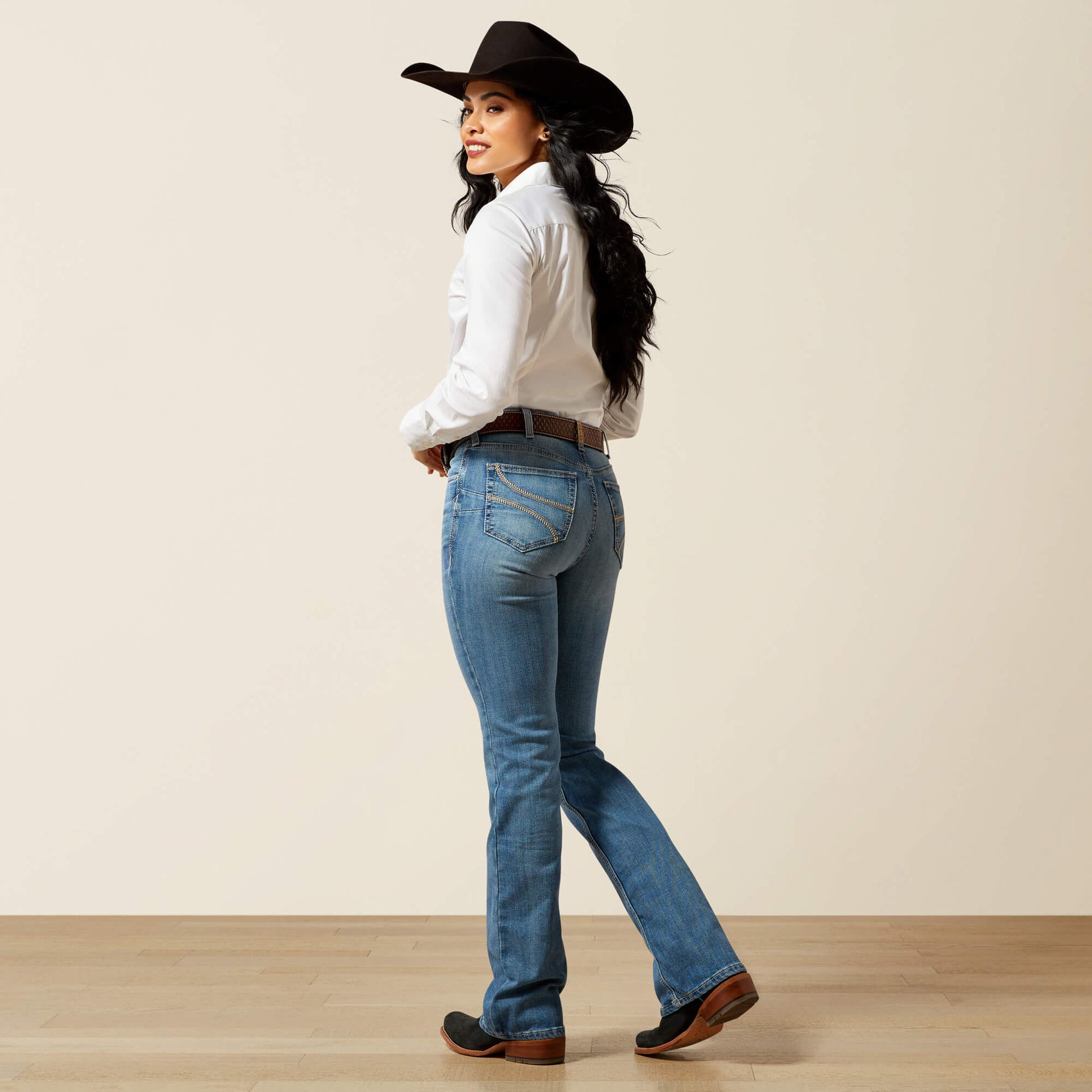 Ariat Website Store - High Rise Rowyn Boot Cut Jean